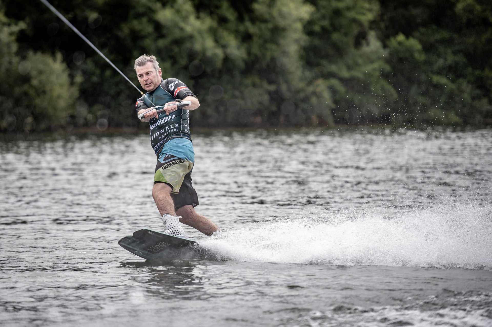 Mike Collingwood at the 2022 Malibu Boats UK Wakeboard And Wakesurf Nationals
